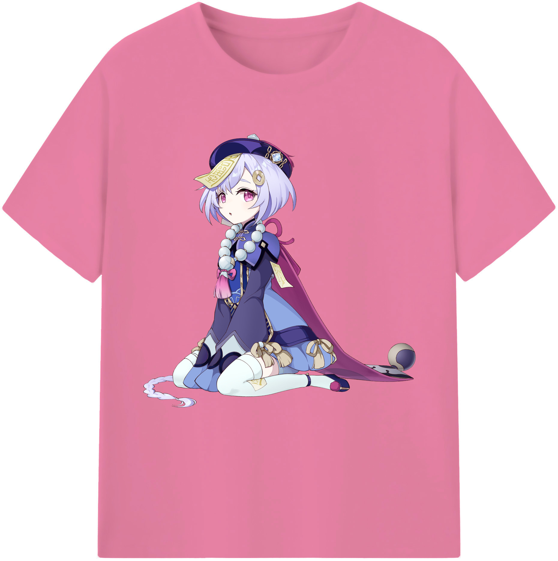 げんし神 七七 なな  genshin Nana 綿100％半袖Tシャツ（フロントプリント）